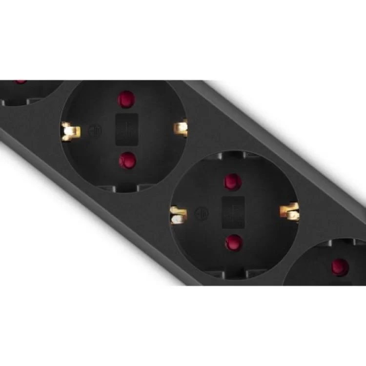 Мережевий фільтр живлення REAL-EL RS-6 Protect M 3m, black (EL122300034) огляд - фото 8