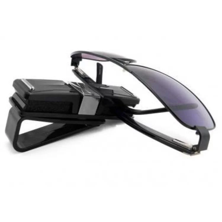 Універсальний автотримач Extradigital для очков Glasses Holder Black (CGH4120) огляд - фото 8