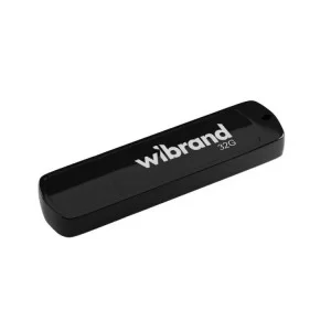 USB флеш накопитель Wibrand 32GB Grizzly Black USB 2.0 (WI2.0/GR32P3B)