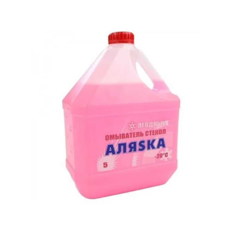 Омивач автомобільний Аляsка -20С Ягідний 5л (5360) Омивач автомобільний Аляsка -20С Ягідний 5л (5360)