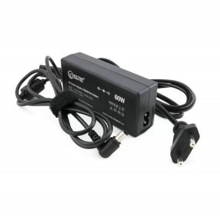 Блок живлення до ноутбуку Extradigital Sony 19V, 3.16A, 60W (6.0x4.4) (PSS3845) ціна 1 056грн - фотографія 2