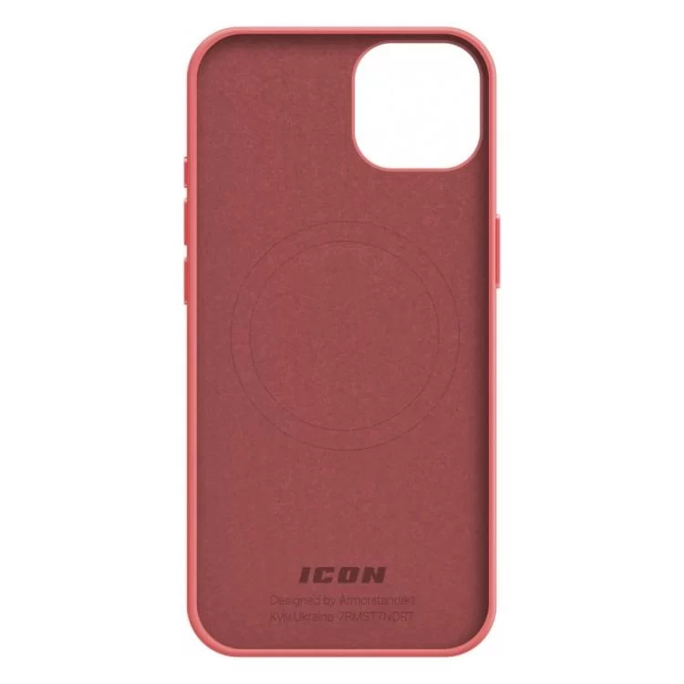 Чохол до мобільного телефона Armorstandart ICON2 MagSafe Apple iPhone 15 Guava (ARM72732) ціна 909грн - фотографія 2