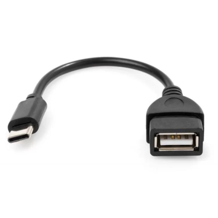 Дата кабель OTG USB 2.0 AF to Type-C Vinga (VCPDCOTGTCBK) цена 119грн - фотография 2
