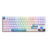 Клавіатура Hator Rockfall 2 Mecha TKL Authentic Edition Aurum Milky Way Silent USB Fighting Cats (HTK-532)