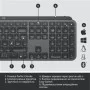 Клавиатура Logitech MX Keys Advanced for Business Wireless Illuminated UA Graphite (920-010251)