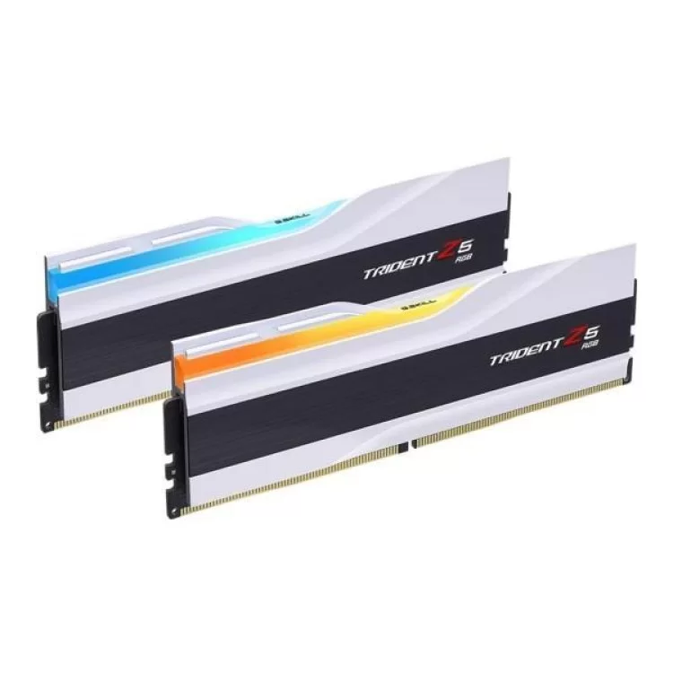 Модуль пам'яті для комп'ютера DDR5 32GB (2x16GB) 6000 MHz Trident Z5 RGB White G.Skill (F5-6000J3636F16GX2-TZ5RW) ціна 8 702грн - фотографія 2