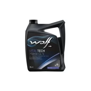 Трансмиссионное масло Wolf VITALTECH 75W90 GL 5 5л (8304002)