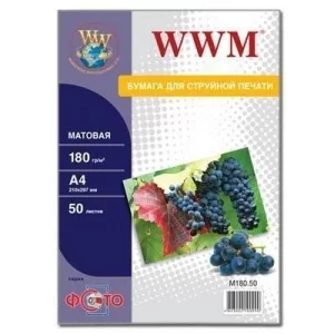 Фотобумага WWM A4 (M180.50)