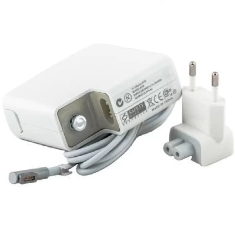 Блок питания к ноутбуку PowerPlant APPLE 220V, 18.5V 85W 4.6A (Magnet tip) (AP85EMAG)