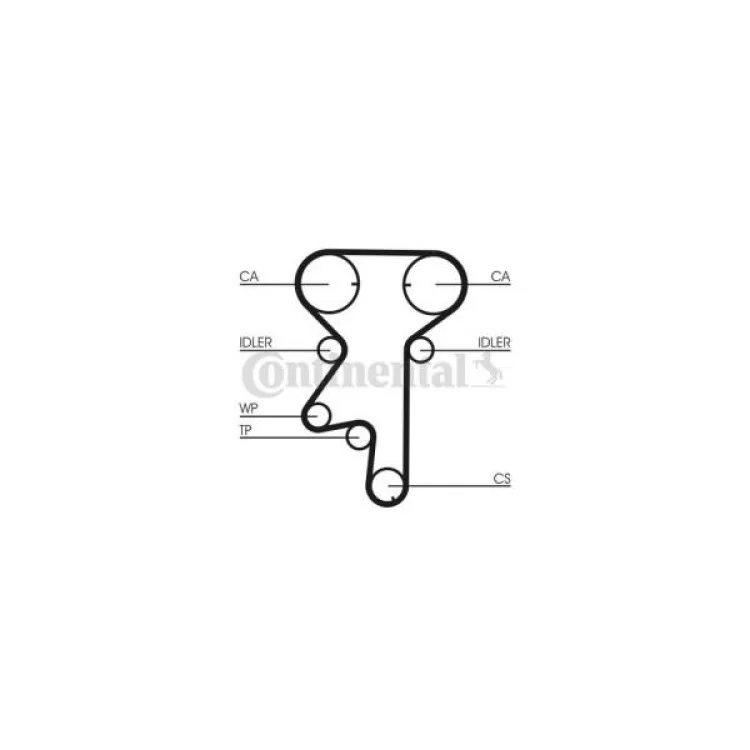 Ремень ГРМ CONTITECH CT975 цена 710грн - фотография 2