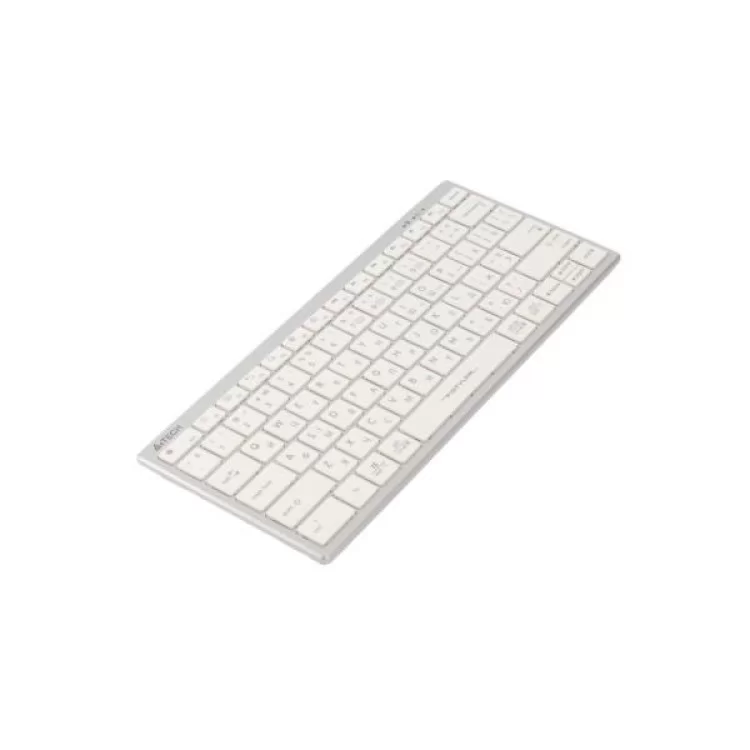 Клавиатура A4Tech FBX51C Wireless/Bluetooth White (FBX51C White) цена 1 619грн - фотография 2
