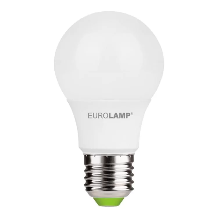 Лампочка Eurolamp LED A60 7W E27 3000K 220V акция 1+1 (MLP-LED-A60-07272(E)) ціна 99грн - фотографія 2