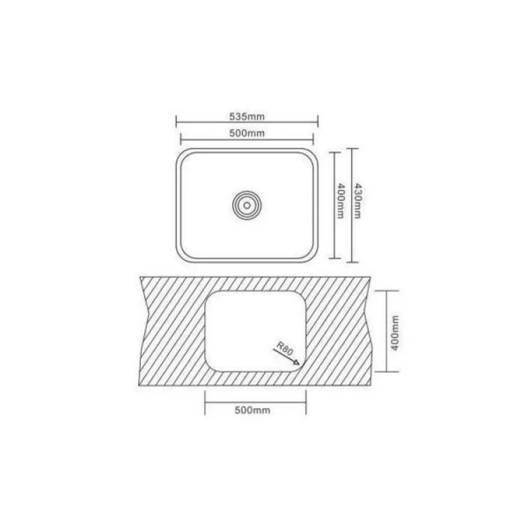 Мойка кухонная Interline UNDER PLUS sateen характеристики - фотография 7