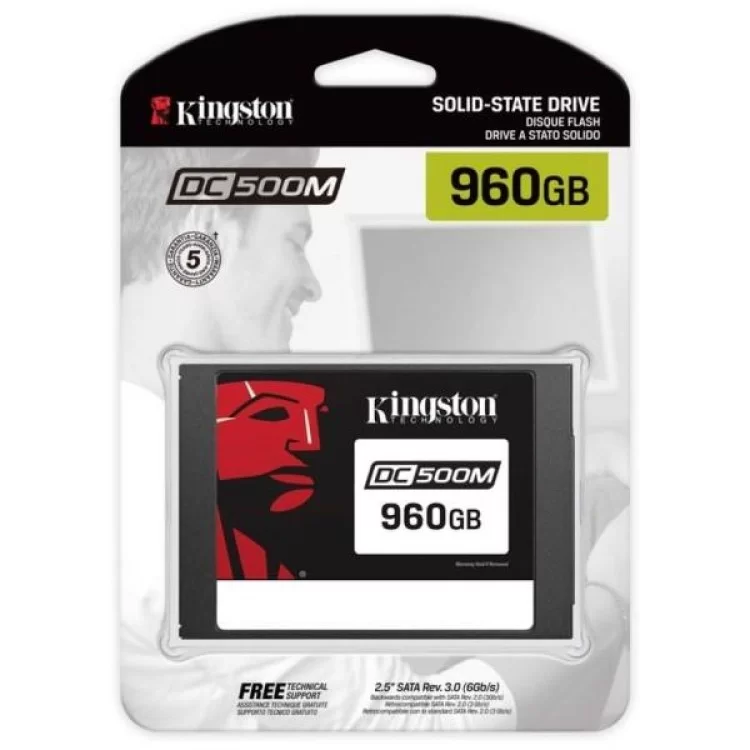 продаємо Накопичувач SSD 2.5" 960GB Kingston (SEDC500M/960G) в Україні - фото 4