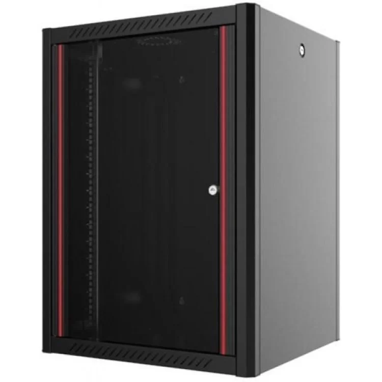 Шафа настінна Mirsan WTN 19" 16U 600x560, RAL 9005 (MR.WTN16U56DE.01)