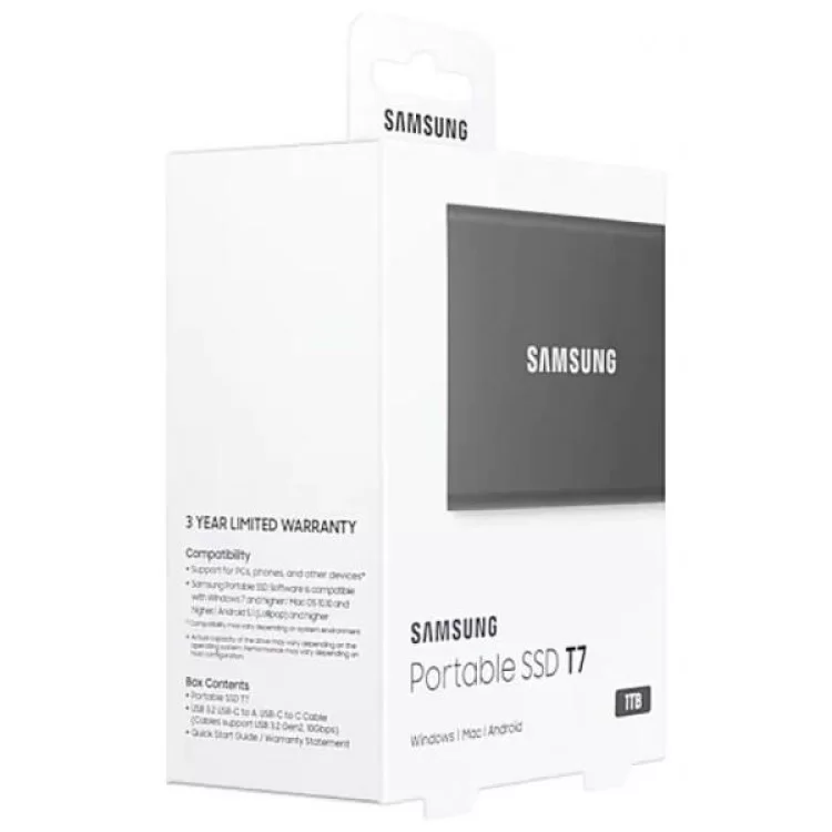 Накопичувач SSD USB 3.2 1TB T7 Samsung (MU-PC1T0T/WW) - фото 9