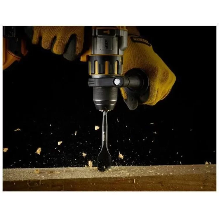 Свердло DeWALT по дереву перове EXTREME IMPACT 1/4 дюйми, D=24 мм, L=152 мм, 1 шт. (DT4770) ціна 236грн - фотографія 2