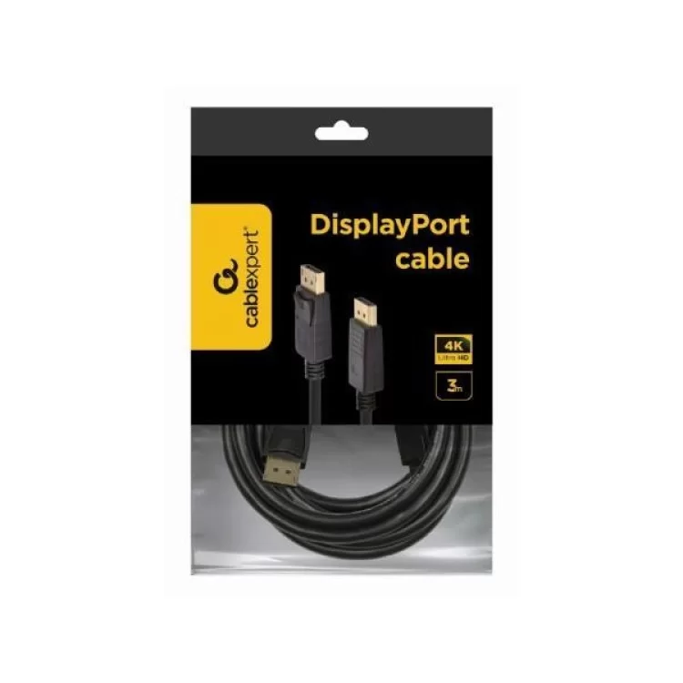 в продажу Кабель мультимедійний DisplayPort to DisplayPort 10.0m V1.2 Cablexpert (CC-DP2-10M) - фото 3