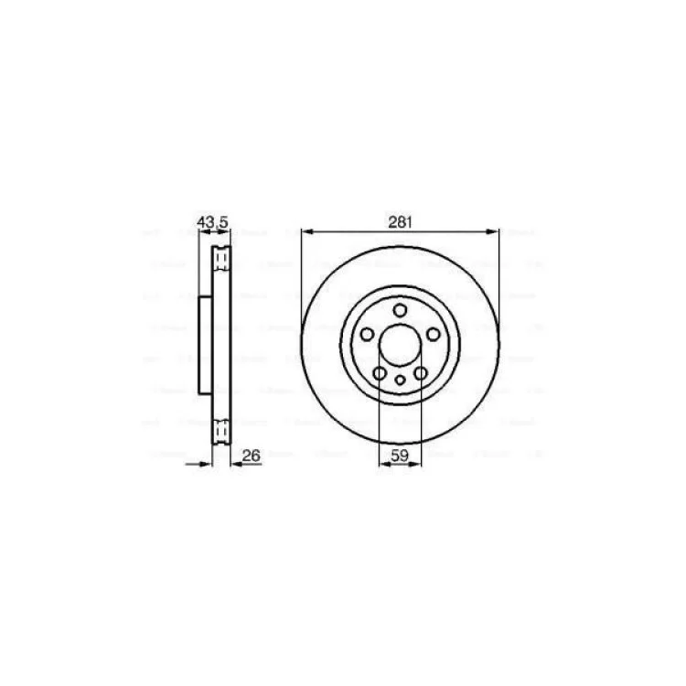 Тормозной диск Bosch 0 986 478 812 отзывы - изображение 5