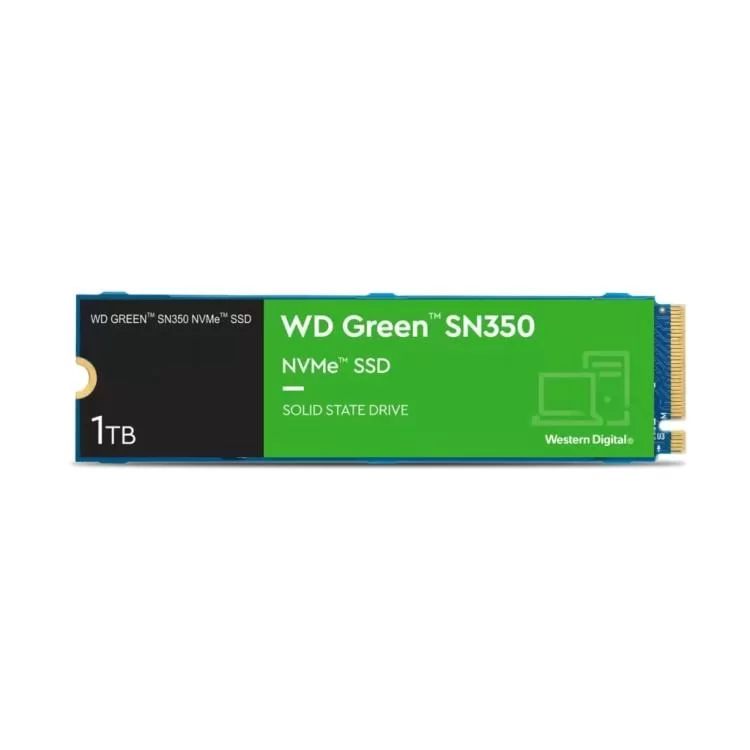 Накопичувач SSD M.2 2280 1TB SN350 WD (WDS100T3G0C) ціна 3 725грн - фотографія 2