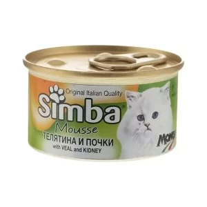 Консерви для котів Simba Cat Wet телятина 85 г (8009470009409)