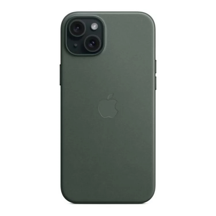 Чехол для мобильного телефона Apple iPhone 15 Plus FineWoven Case with MagSafe Evergreen (MT4F3ZM/A) отзывы - изображение 5