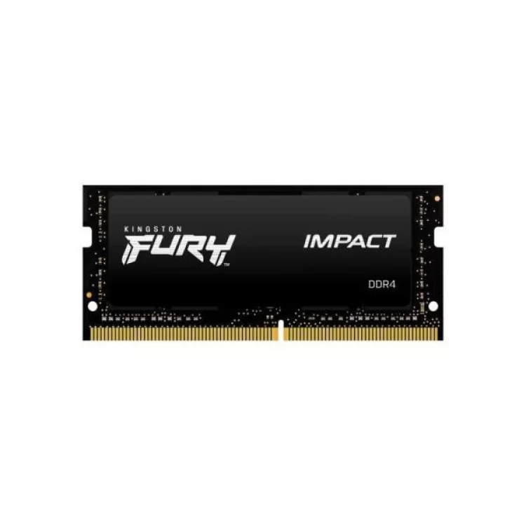 Модуль пам'яті для ноутбука SoDIMM DDR4 32GB 3200 MHz Fury Impact Kingston Fury (ex.HyperX) (KF432S20IB/32) ціна 4 864грн - фотографія 2