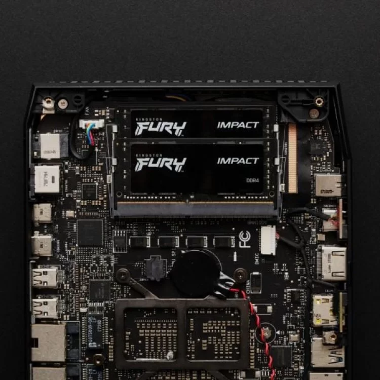 в продажу Модуль пам'яті для ноутбука SoDIMM DDR4 32GB 3200 MHz Fury Impact Kingston Fury (ex.HyperX) (KF432S20IB/32) - фото 3