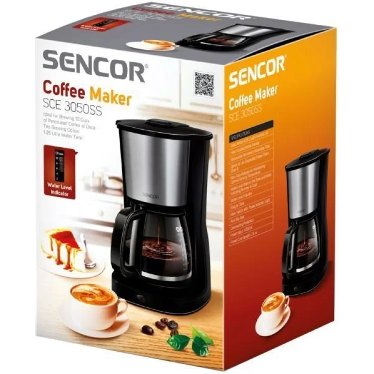 Капельная кофеварка Sencor SCE 3050SS - фото 9