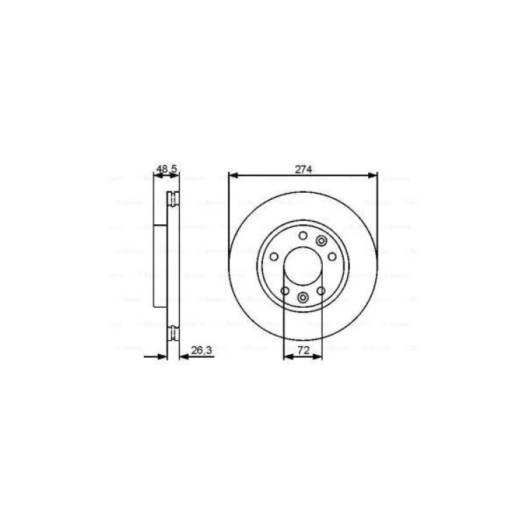 Тормозной диск Bosch 0 986 479 444 отзывы - изображение 5