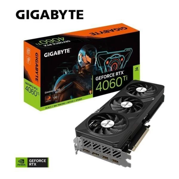 Видеокарта GIGABYTE GeForce RTX4060Ti 8Gb GAMING OC (GV-N406TGAMING OC-8GD) - фото 9