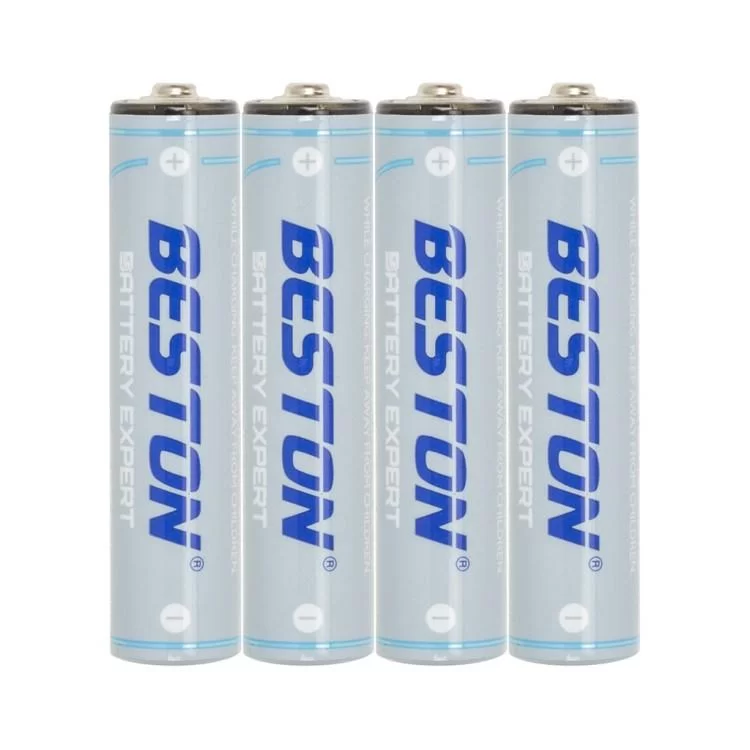 Акумулятор Beston AAA USB Type-C 400mah 1.5V Li-ion * 4 (3AC-18/AA620272) ціна 1 214грн - фотографія 2