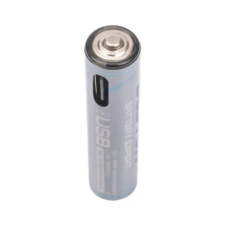 в продажу Акумулятор Beston AAA USB Type-C 400mah 1.5V Li-ion * 4 (3AC-18/AA620272) - фото 3