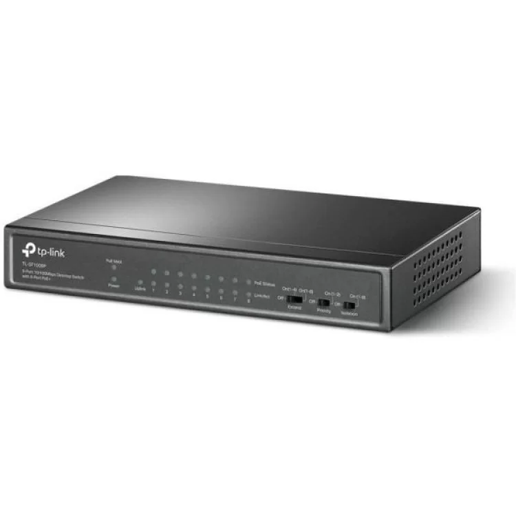Коммутатор сетевой TP-Link TL-SF1009P - фотография 2