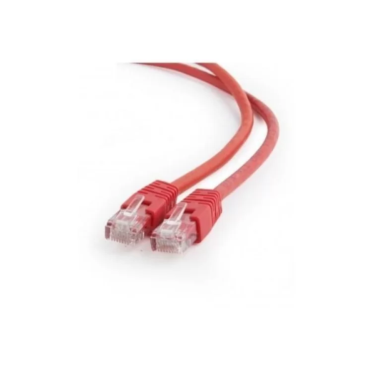 Патч-корд 1м UTP cat 6 CCA red Cablexpert (PP6U-1M/R) цена 83грн - фотография 2