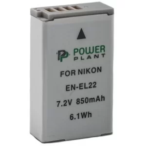 Акумулятор до фото/відео PowerPlant Nikon EN-EL22 (DV00DV1399)
