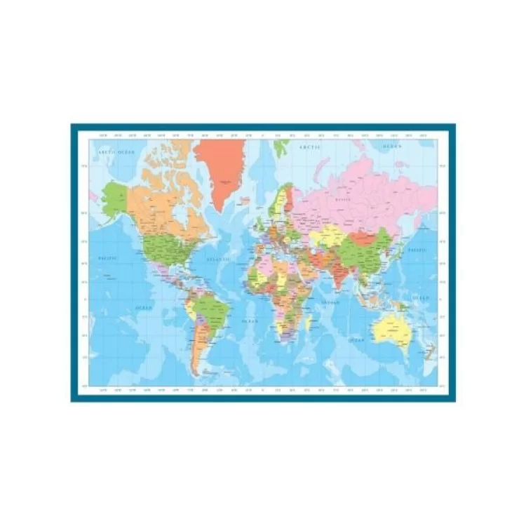 Пазл Eurographics Мапа світу, 1000 елементів (6000-1271) ціна 1 085грн - фотографія 2