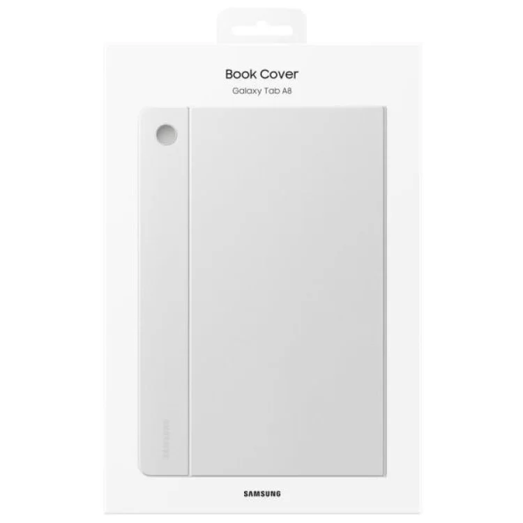 Чехол для планшета Samsung Book Cover Galaxy Tab A8 (X200/205) Silver (EF-BX200PSEGRU) - фото 9
