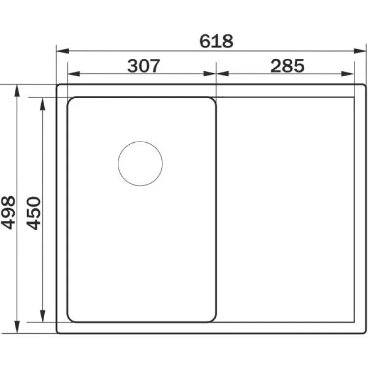 Мойка кухонная GRANADO Vera S304 (GS04304) характеристики - фотография 7