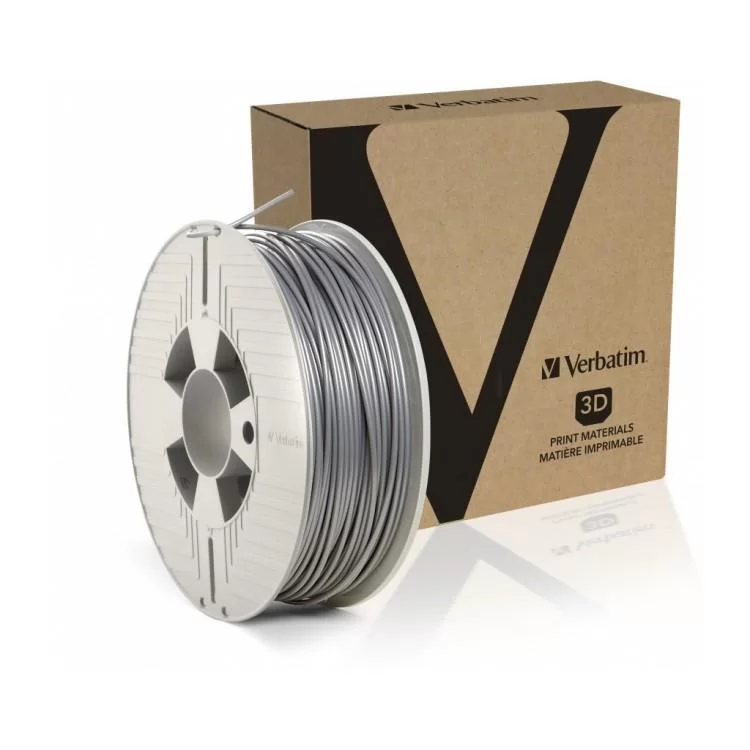 в продажу Пластик для 3D-принтера Verbatim ABS 2.85мм Aluminium Grey 1kg (55036) - фото 3