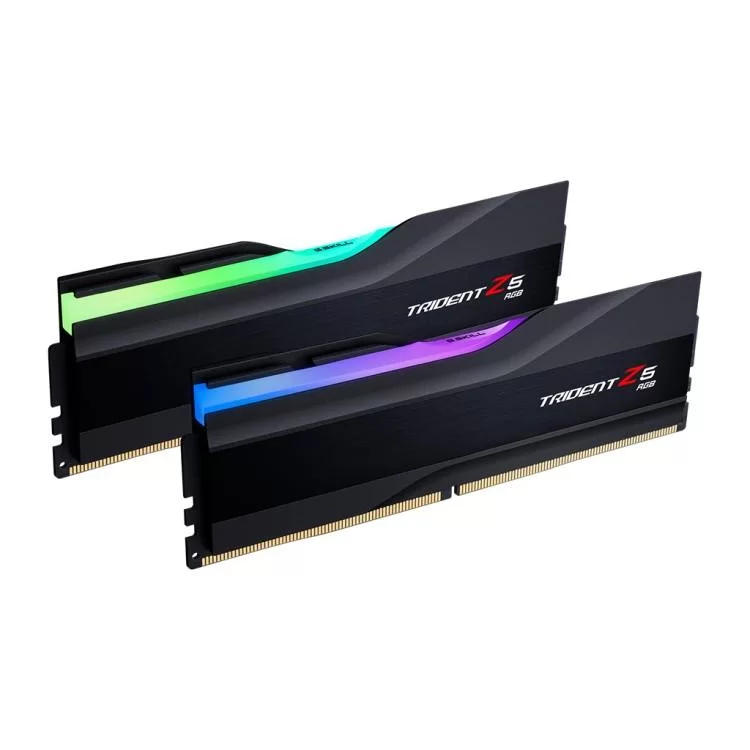 Модуль памяти для компьютера DDR5 48GB (2x24GB) 8000 MHz Trident Z5 RGB Black G.Skill (F5-8000J4048F24GX2-TZ5RK) цена 15 711грн - фотография 2