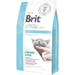 Сухой корм для кошек Brit GF VetDiets Cat Obesity 2 кг (8595602528479)