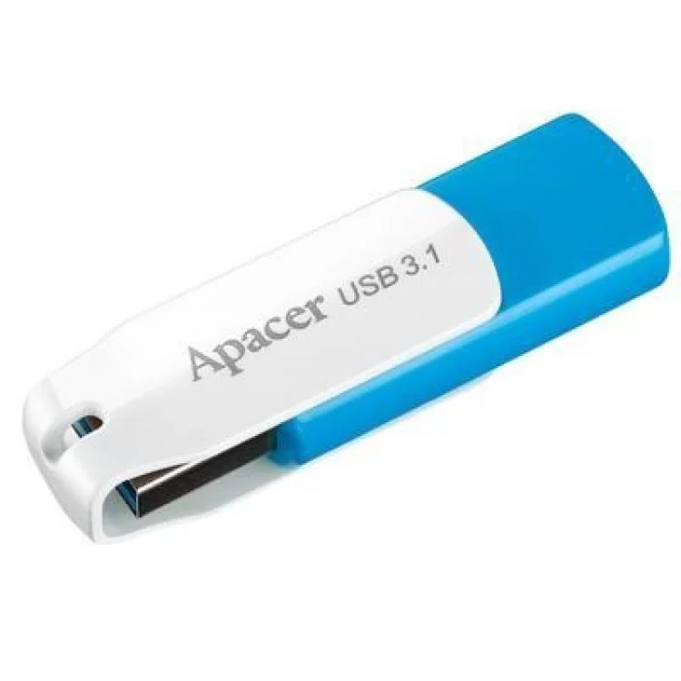 USB флеш накопичувач Apacer 64GB AH357 Blue USB 3.1 (AP64GAH357U-1) ціна 279грн - фотографія 2
