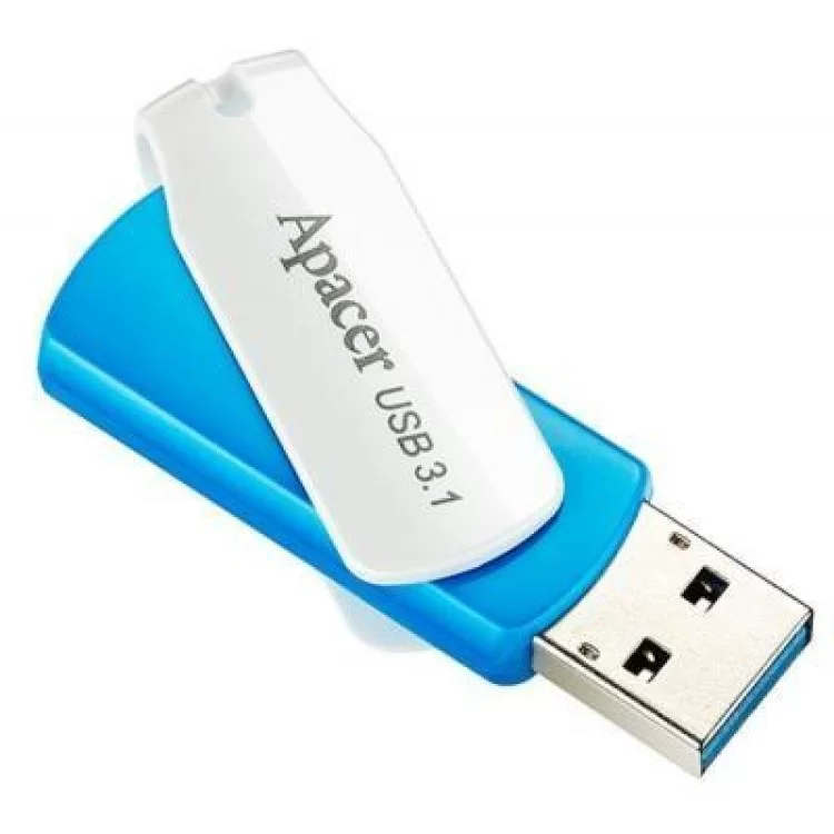 USB флеш накопичувач Apacer 64GB AH357 Blue USB 3.1 (AP64GAH357U-1) відгуки - зображення 5