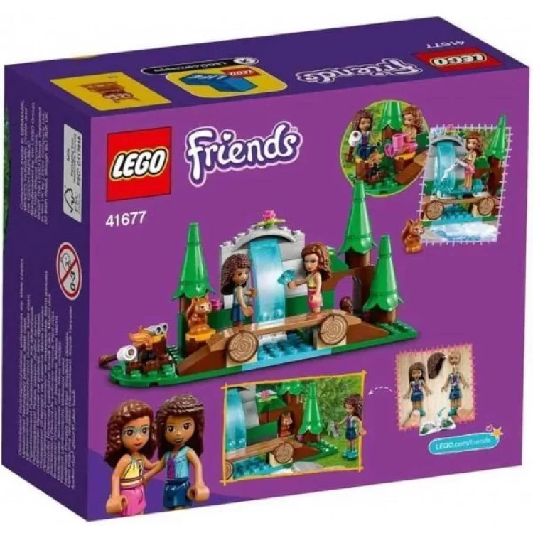 Конструктор LEGO Friends Лесной водопад 93 детали (41677) характеристики - фотография 7