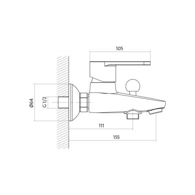 продаємо Змішувач Cersanit 3в1 B245 (S601-125) в Україні - фото 4