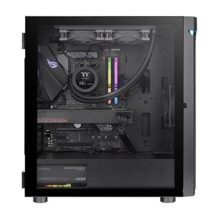 Корпус ThermalTake H590 TG ARGB Black (CA-1X4-00M1WN-00) цена 6 050грн - фотография 2