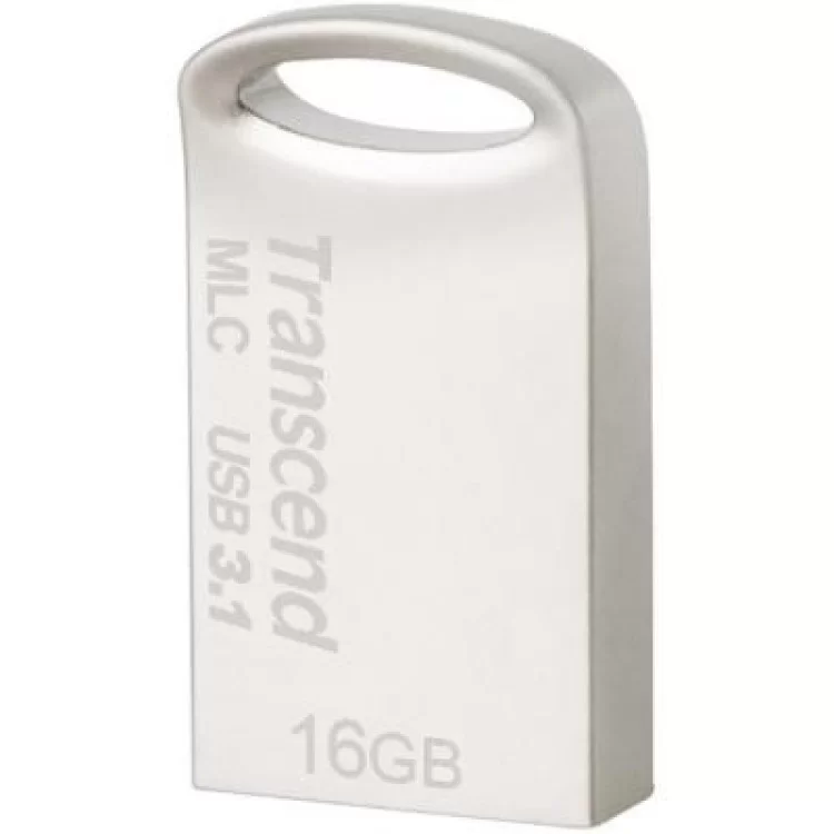 USB флеш накопичувач Transcend 16GB JetFlash 720 Silver Plating USB 3.1 (TS16GJF720S) ціна 774грн - фотографія 2