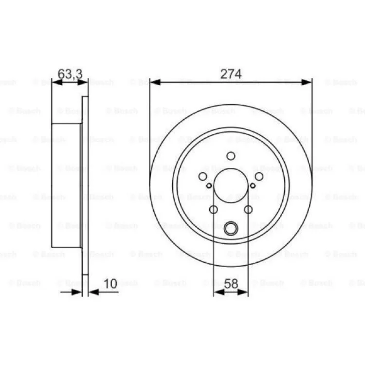 Гальмівний диск Bosch 0 986 479 634 відгуки - зображення 5