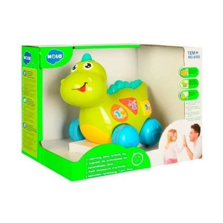 Развивающая игрушка Hola Toys Динозавр (6105) цена 1 067грн - фотография 2